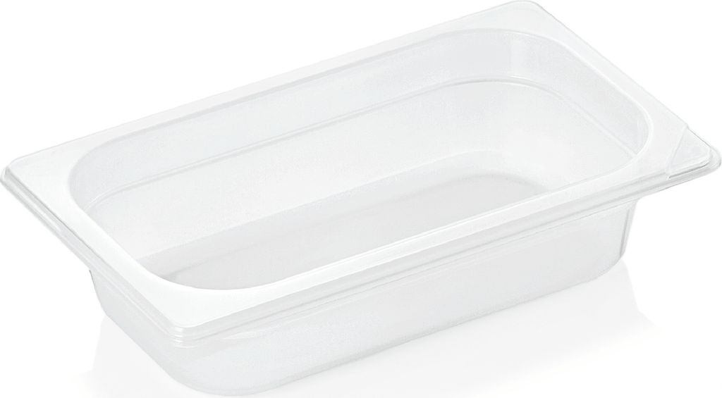 Gastronormbehälter / GN-Behälter, Kunststoff, GN 1/4, Serie 89, Tiefe wählbar : GN Behälter 1/4-065 mm, Polypropylen Variante: GN Behälter 1/4...