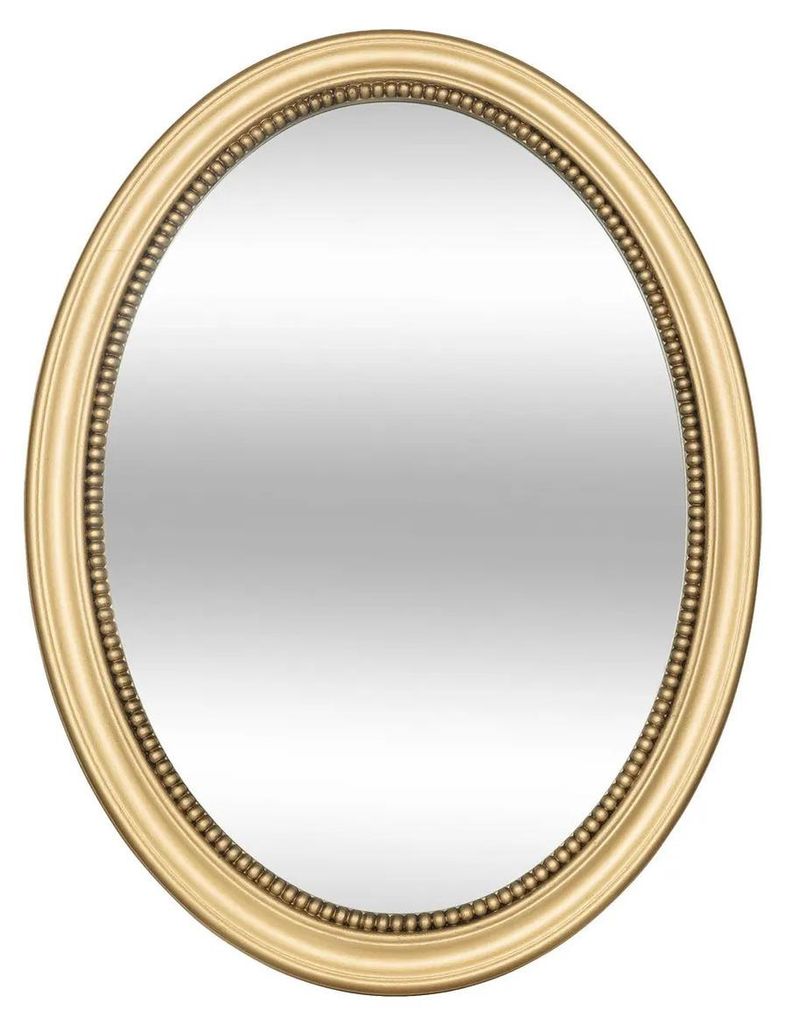 Atmosphera Spiegel/Wandspiegel - oval - 53 x 40 cm - Mdf Produktbild 