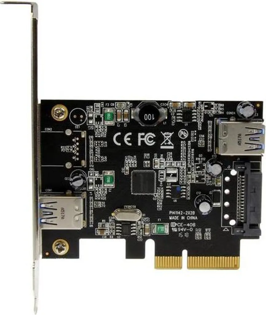 Carte PCIe USB 3.1 StarTech.com 10Gbps - 1x Externe 1x Interne USB-A