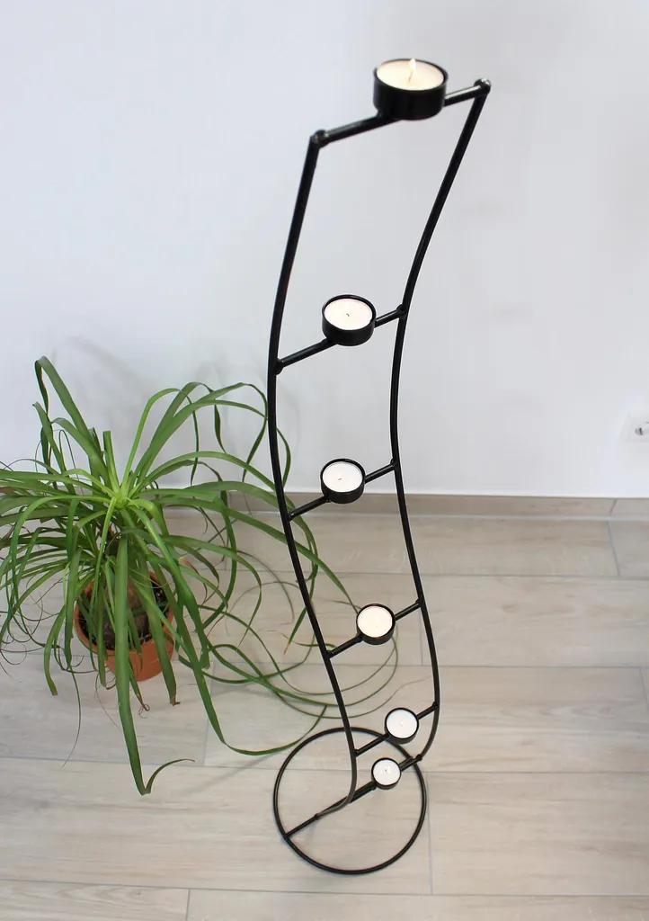 Grand Chandelier 120 cm Métal - Solution déco pour angles de pièce
