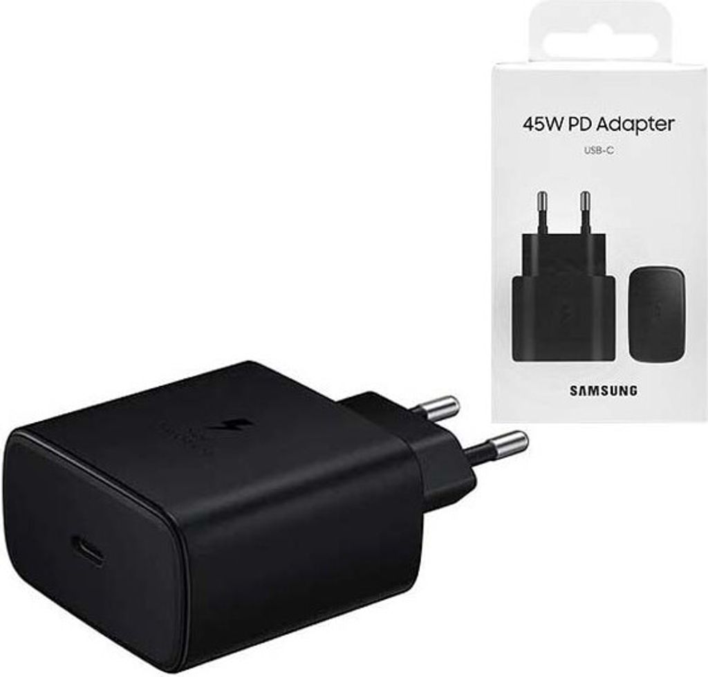 Pd Usb-C Nabíjačka Samsung Ep-Ta845Ebe 45W Čierna Skrinka Obrázok produktu 