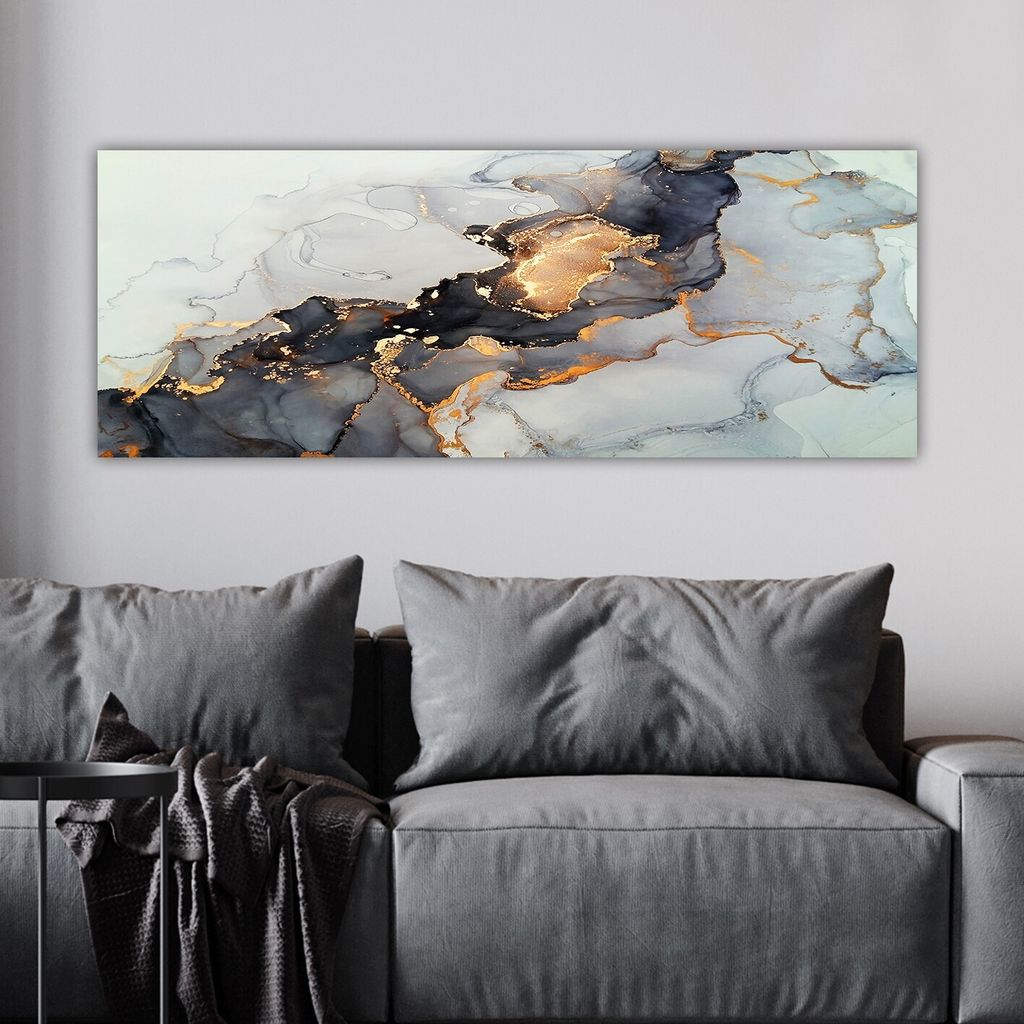 Wallity, YTY1471082564_3080- TNS1293, Bunt, Leinwandbilder, 30 x 80 cm, 100% Leinwand