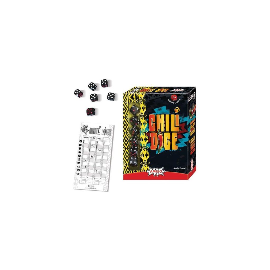 Amigo Chili Dice, Brettspiel, Anhäufung, 8 Jahr(e), 30 min Produktbild 