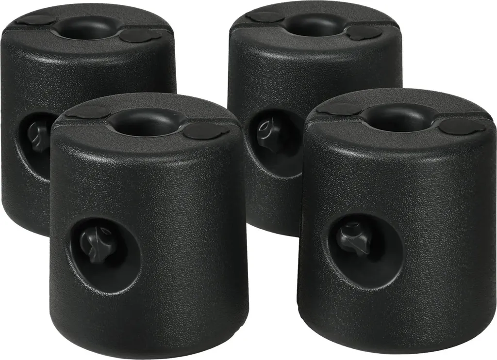 Poids de tente lestage 12kg sable ou 9,2kg eau en HDPE noir robuste