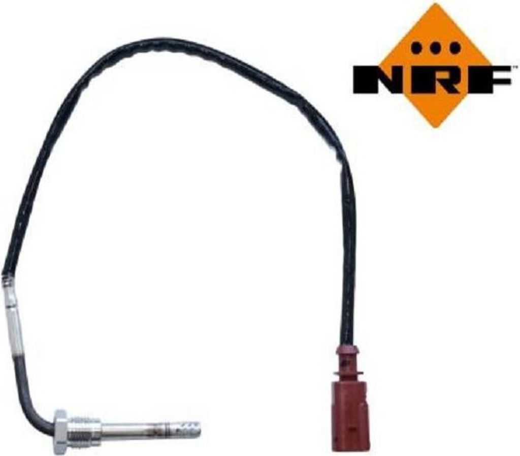 Sensor Abgastemperatur 2-polig 344 mm Kabel NRF für u.a. SEAT TOLEDO
