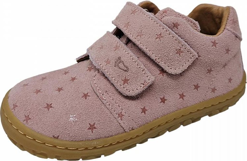 Lurchi NUnia Barefoot Klettschuh in Rosa, Größe 25