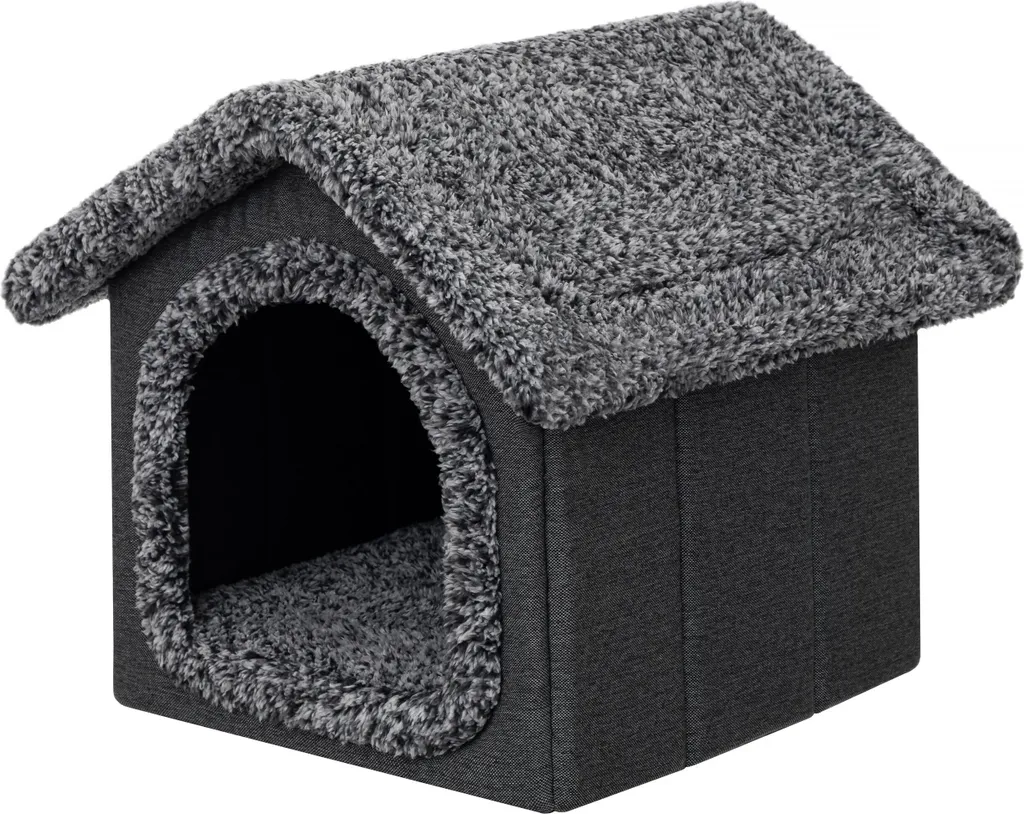 Cuccia Morbida a Grotta Nera 38x44x45 cm | Occasione Pet Shop