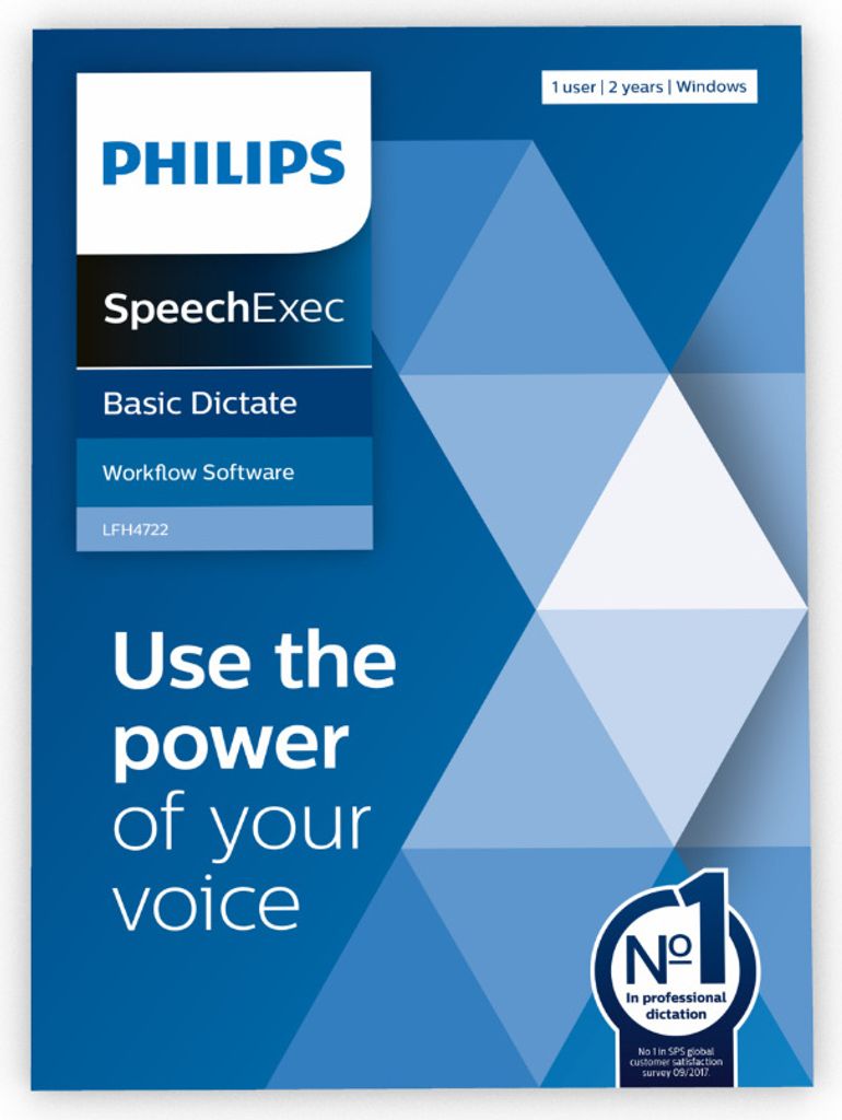 Philips SpeechExec Dictate 12 LFH4722/00 | 2-Jahres-Abo, 1 Produktbild 
