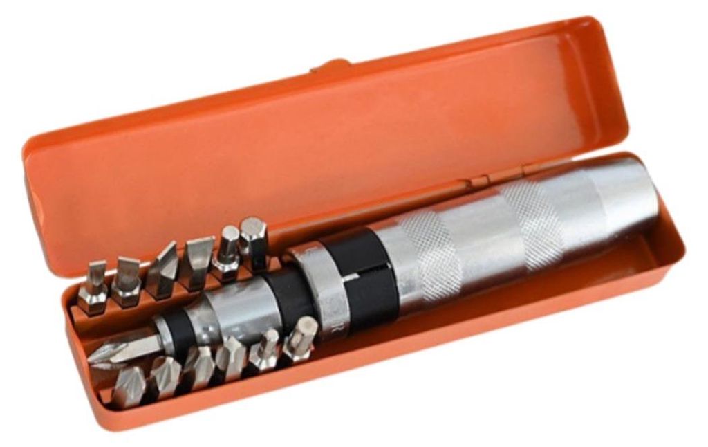 INF 14 teiliges Schlag Schraubendreher Set Chrom Vanadium 19cm Werkstatt