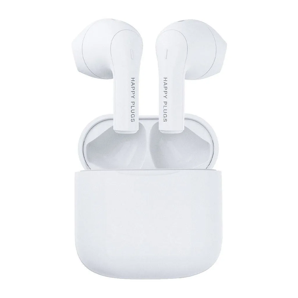 Happy Plugs Joy TWS Bianco: Auricolari Bluetooth Fashion per Tutti i Giorni