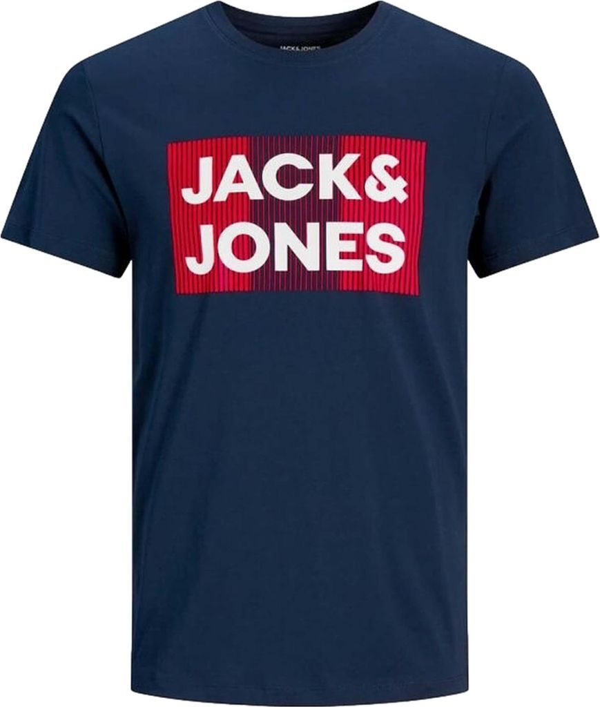 Koszulka Jack&Jones 12151955-NAVY dla Męskie Zdjęcie produktu 