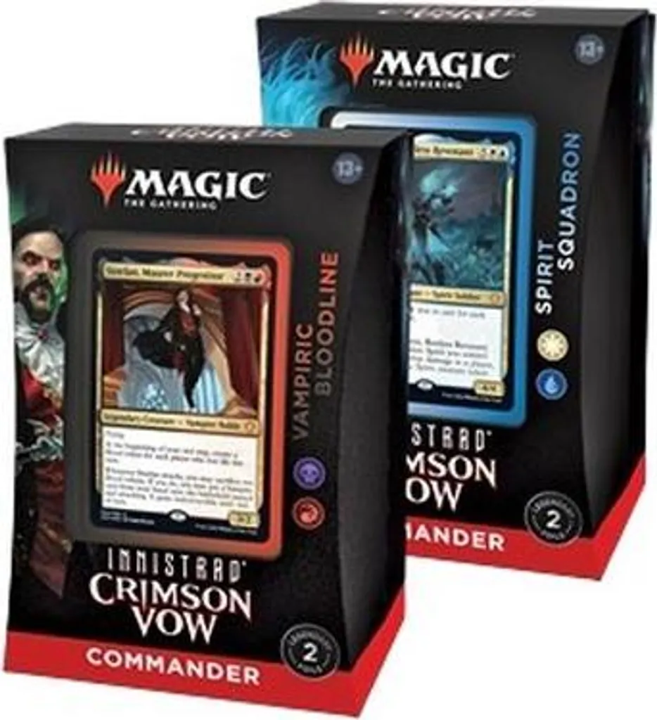Set Decks Commander Innistrad Crimson Vow pour Soirées Jeux de Cartes