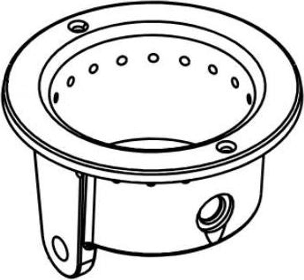ORIGINAL Klover Feuerschale für Aura 80 - Omega 120 - Dual Air Kocher