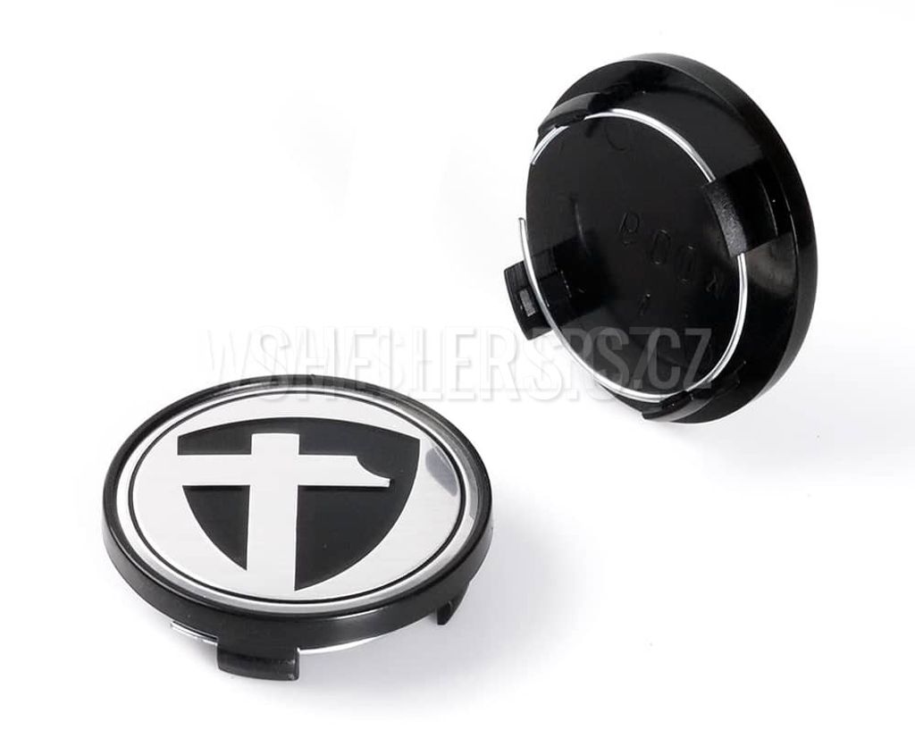 Středová krytka alu kola Ø Ø 56/64 mm Tomason K-009, černý Obrázek produktu 1