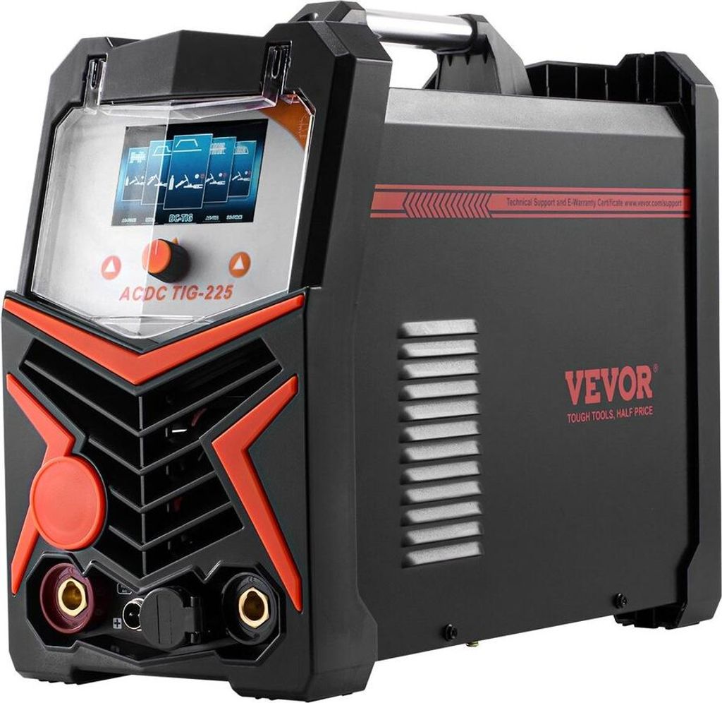 TIG Welder 6-In-1 AC/DC Welding Machine Pulse Spot MMA Stick IGBT Inverter