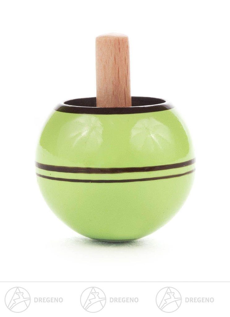 Spielzeug Steh-Auf-Kreisel hellgrün Höhe ca 4,5 cm NEU