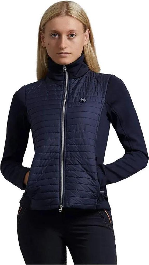 Premier Equine Elena Hybrid Technical Riding Damenjacke Blau 36 Damen Blau 36