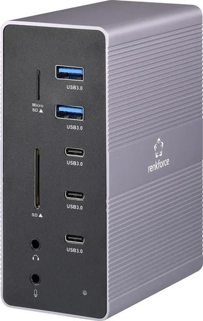 Station d'accueil USB-C Renkforce idéale pour le télétravail efficace