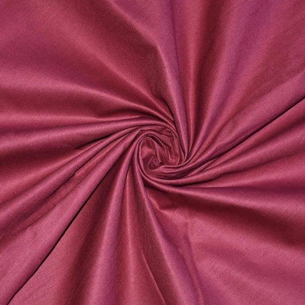 Coton Oeko-Tex grenat 240x300 cm : ruban textile large sans couture