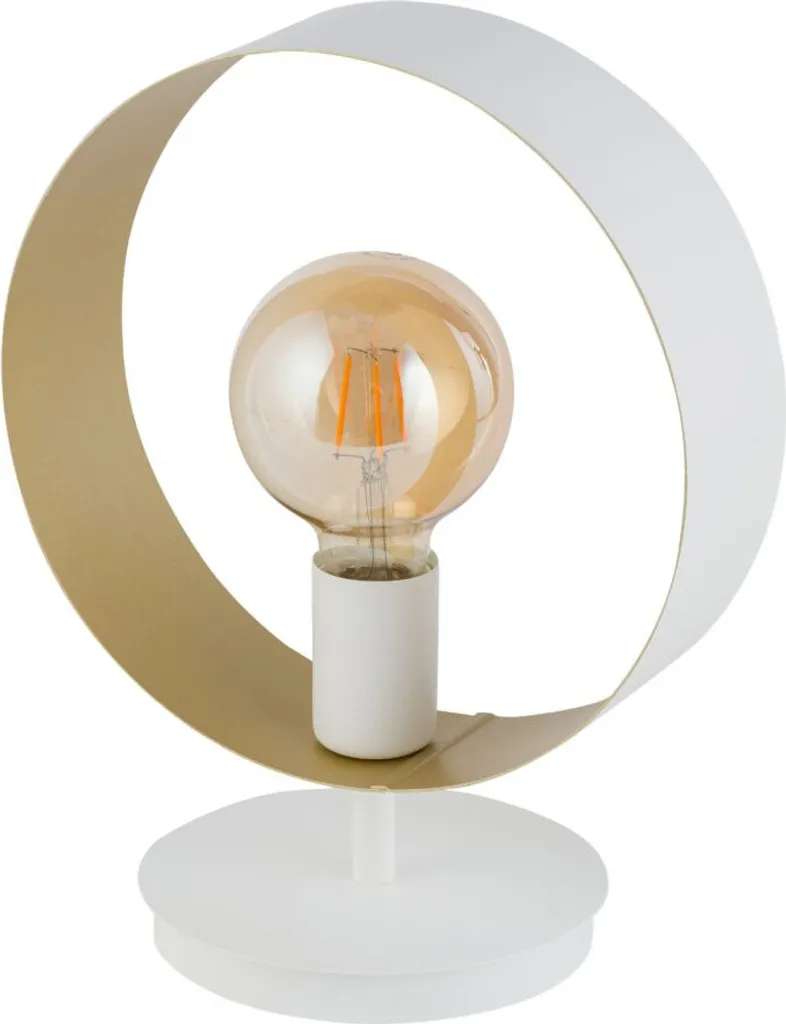 Lampe d'ambiance pour salon Happy Sigma Lighting blanc/or culot E27