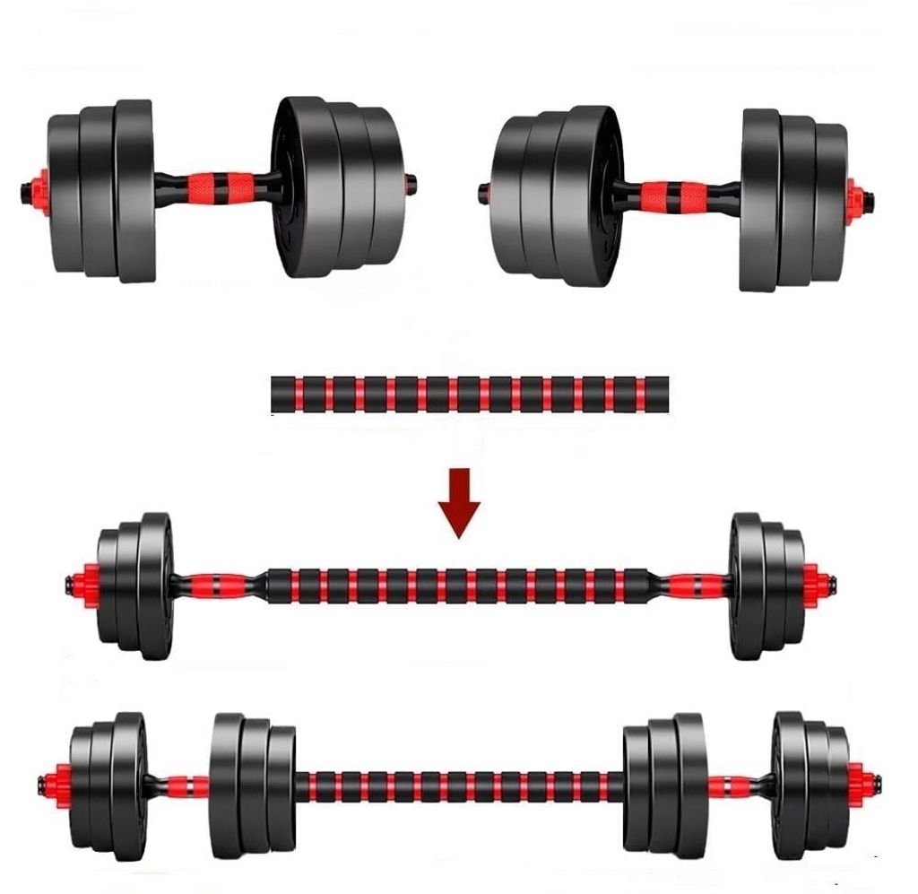 Kurzhantelset Hantel, 20KG Hantel Set, Kurzhanteln 2er Set, inkl.12 Gewichte Hantelscheiben