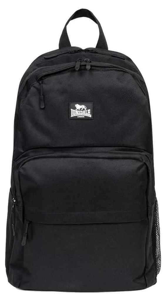 Lonsdale Glynde Rucksack Schwarz  Schwarz One Size Produktbild 