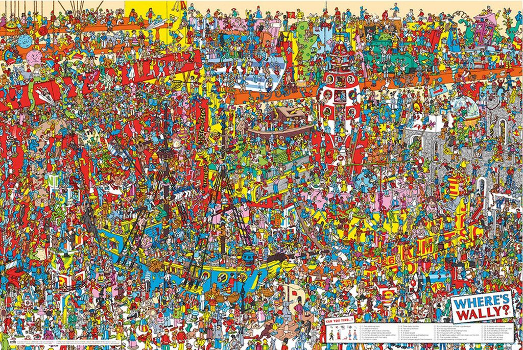 Where's Wally Poster Wimmelbild Produktbild 