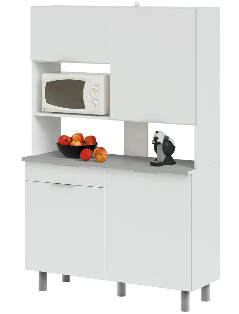 Buffet de salle à manger 4 portes Parisot armoire gain de place
