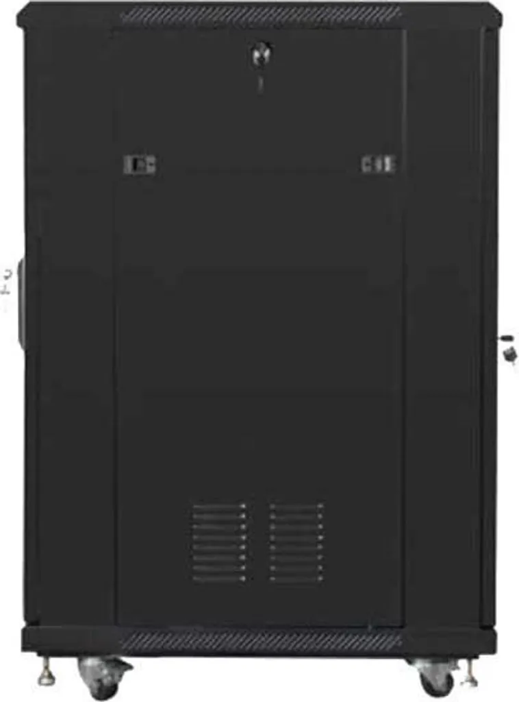 Armoire rack 22U Lanberg meuble informatique professionnel noir