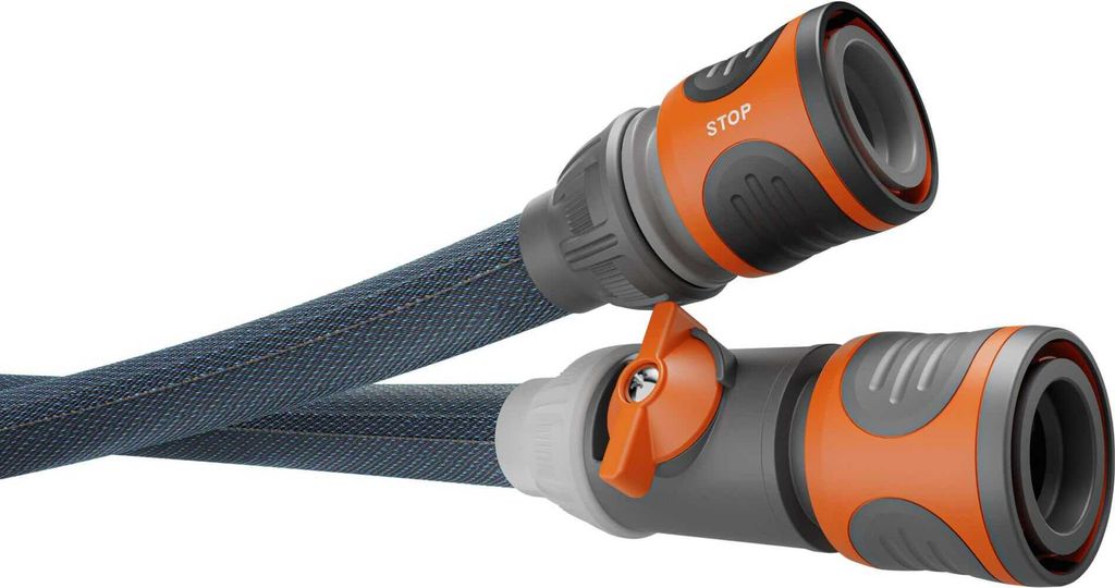 Gardena Textilschlauch Liano Xtreme 1/2 , 10m Set + Adapter