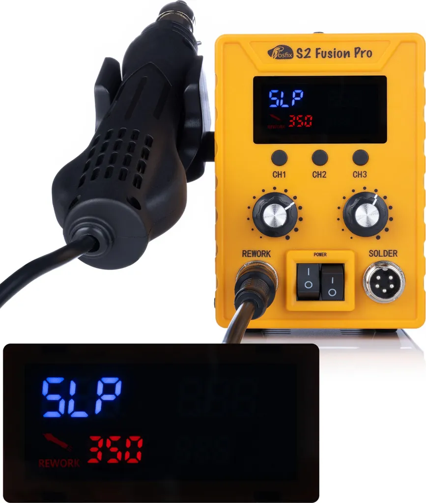 Kit de Soudage Complet Rosfix S2 pour Réparation Électronique et CMS - 12