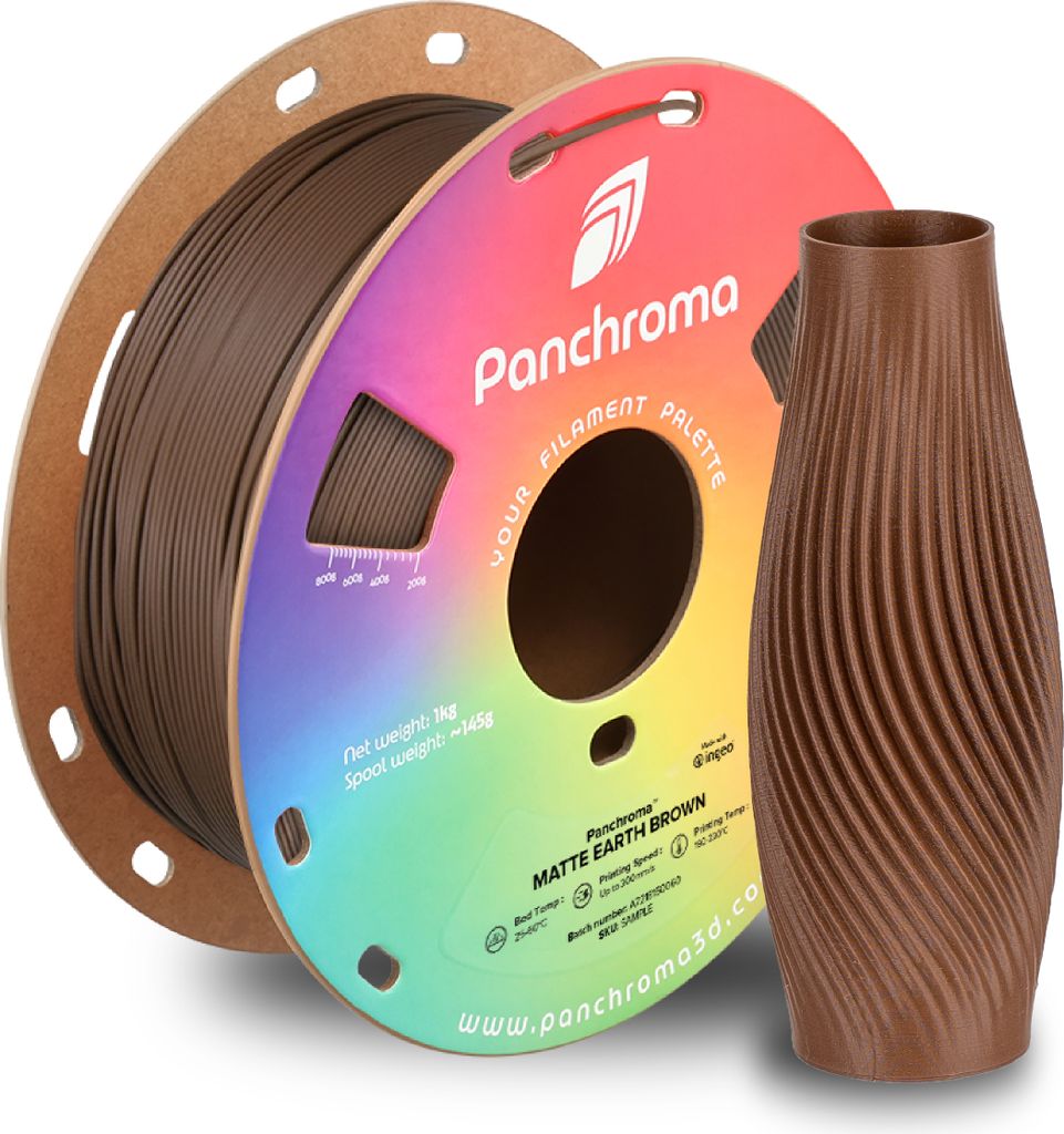 Polymaker Panchroma PLA Matte Earth Brown 1.75 mm 1KG
