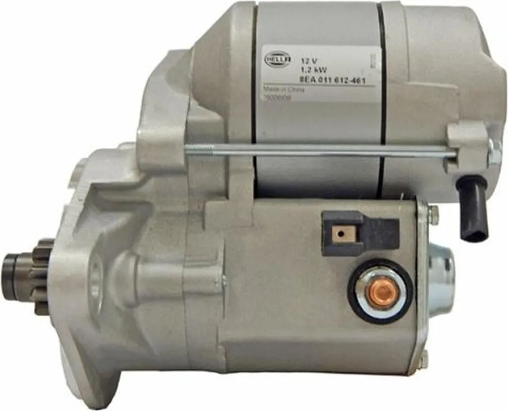 Démarreur 12V 1.2kW 9 dents HELLA pour OPEL CAMPO - Haute Performance