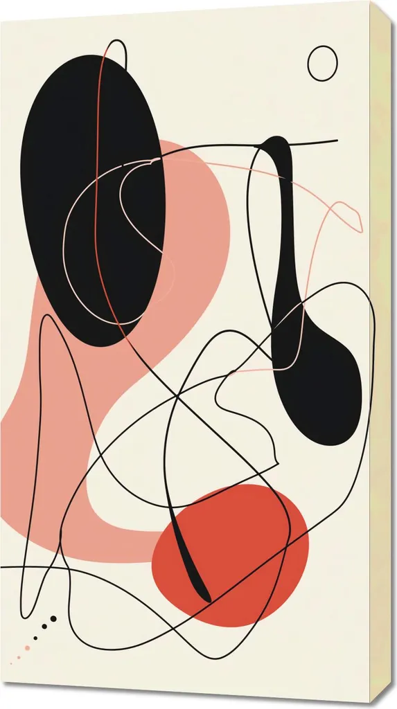 Vibrazioni dell'astrazione 50x90 - Quadro Moderno d'Autore