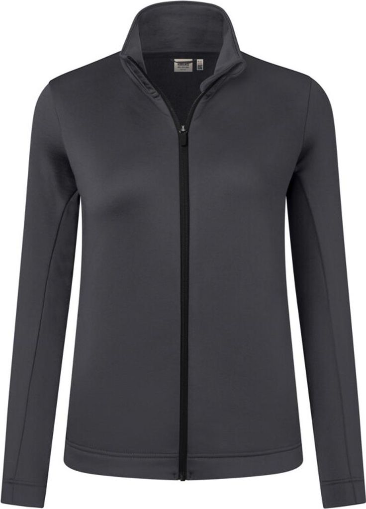 HAKRO Damen Tecjacke ECO #274 Gr. 3XL karbongrau