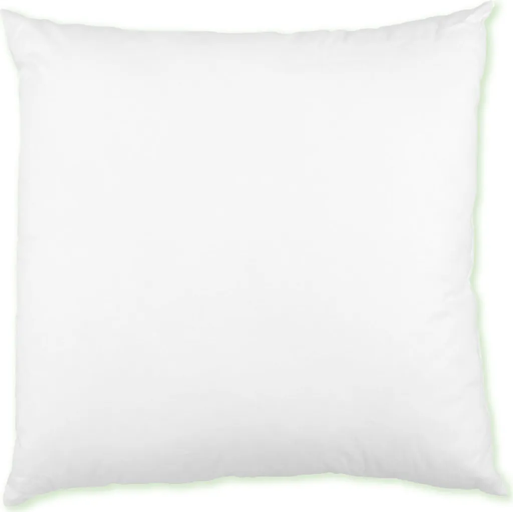 Rembourrage de coussin en polyester lot de 4 inserts 80x80 cm blanc - 2
