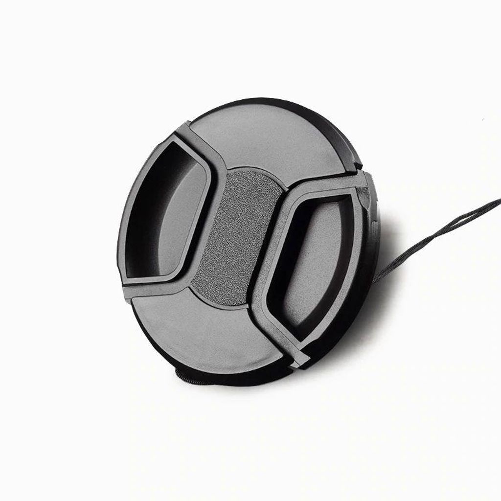 58mm Universal Objektivdeckel für Kameras Canon Nikon Produktbild 