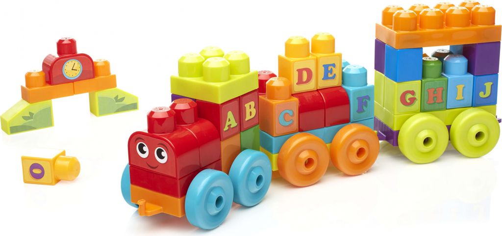 Treno didattico Mega Bloks ABC Immagine del prodotto 
