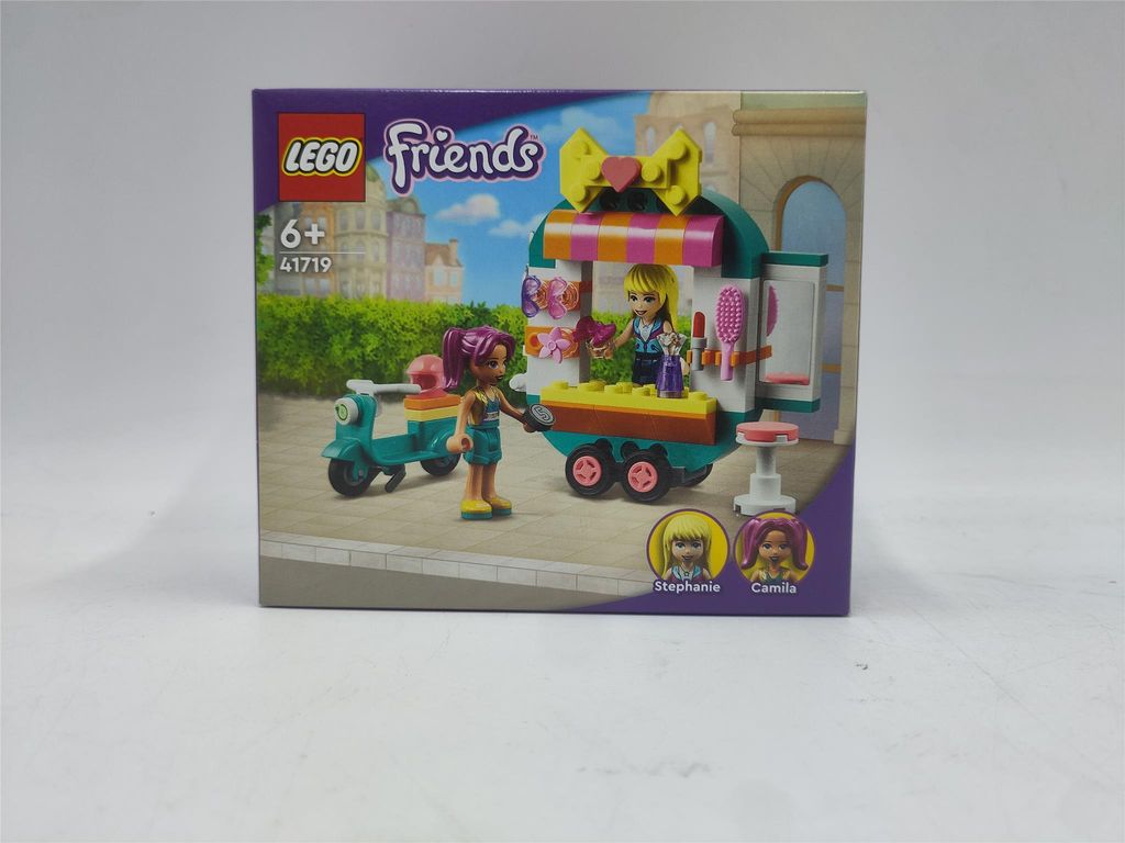 LEGO 41719 Friends Mobile Modeboutique mit Friseursalon und Produktbild 