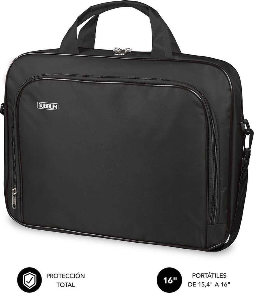 Laptoptasche Subblim Maletín Ordenador Oxford Laptop Bag 15,4-16" Black Schwarz