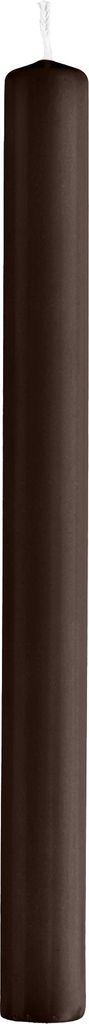 Stabkerzen Chocolate Schokolade 250 x Ø 22 mm, 10 Stück