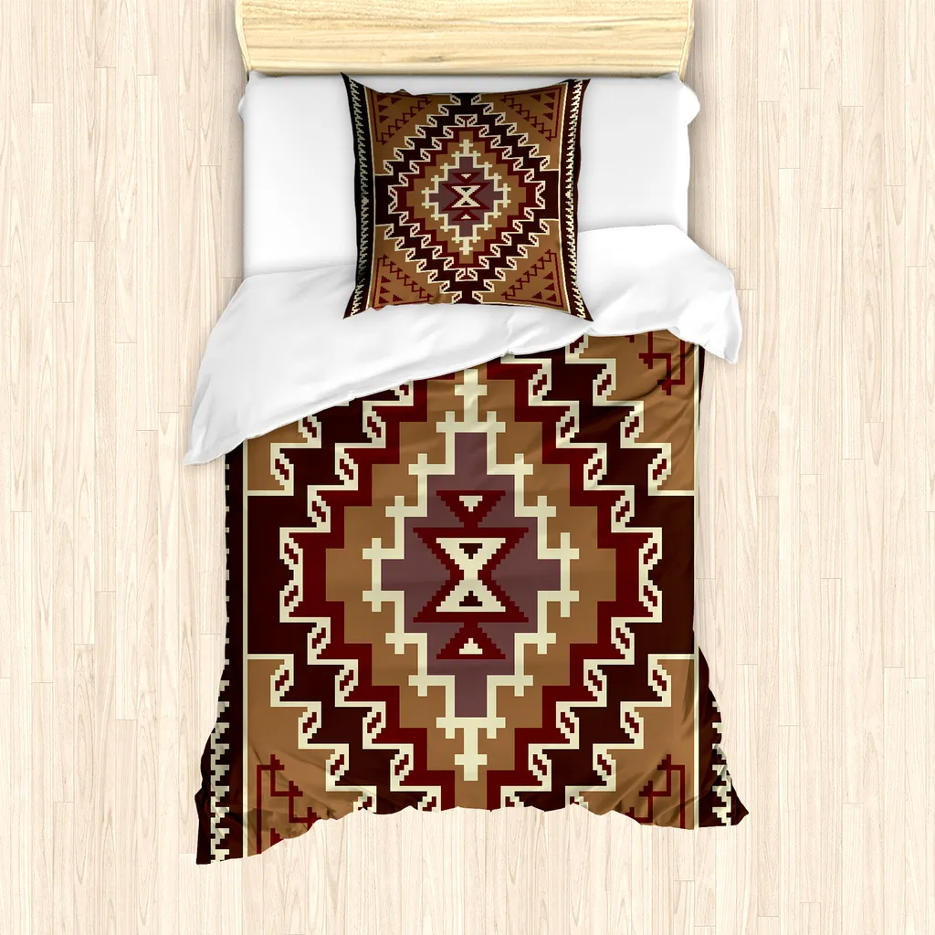 ABAKUHAUS Set Letto Antiacaro 135x200 Pixel Art Ipoallergenico