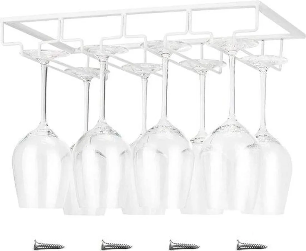 Étagère de rangement étroite en verre 4 niveaux : gain de place blanc noir