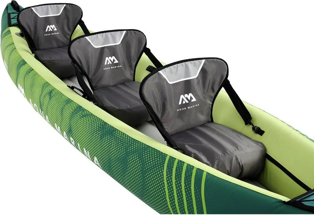 Canoë Kayak 3 Places Gonflable Compact RIPPLE 370cm Facile à Stocker