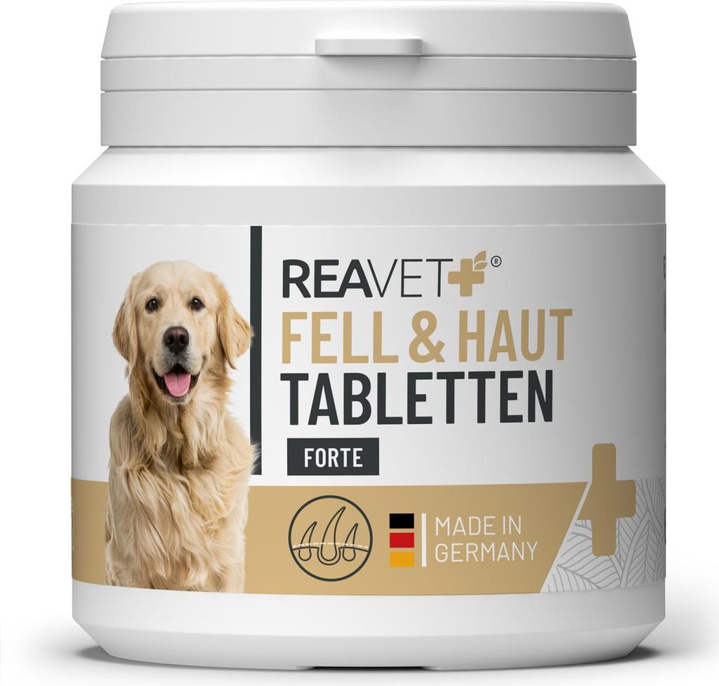 REAVET Fell & Haut Tabletten Hunde 120 Stück - sekundierend Produktbild 
