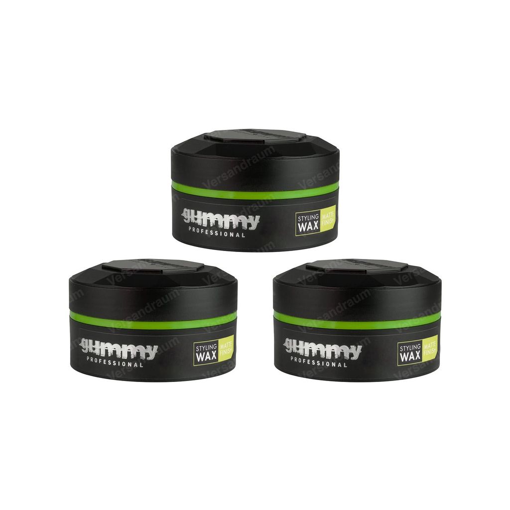 3x FONEX Gummy Styling Wax Matte Finish 150 ML Produktbild 