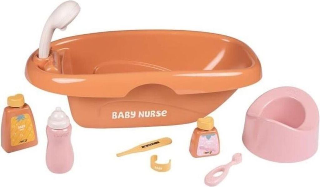 SMOBY - Baby Nurse - Badewannen- und Zubehörset - ab 3 Jahren