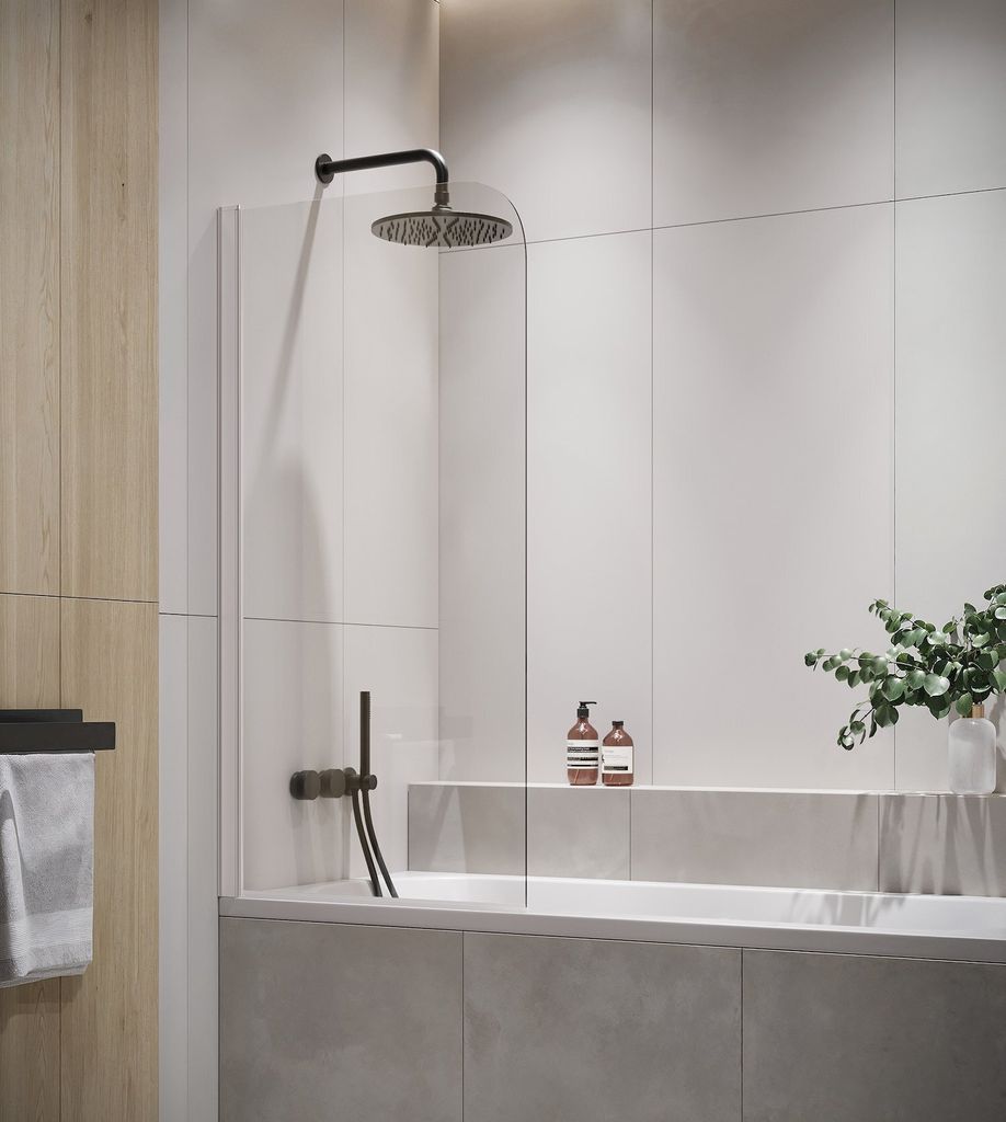 Vasca da bagno Torino da 5 mm con rivestimento nano, parete Immagine del prodotto 
