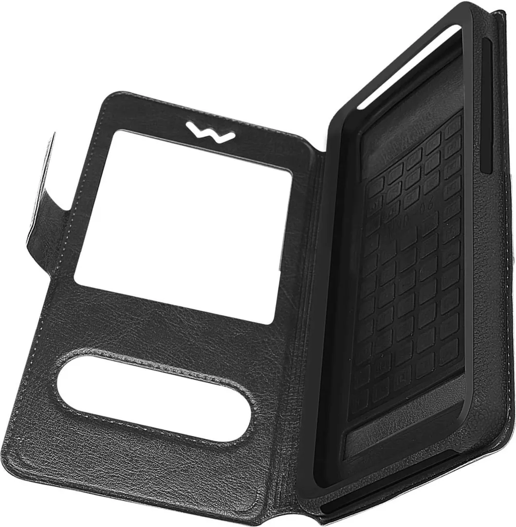 Custodia Business Avizar Universale Nera con Finestra Display