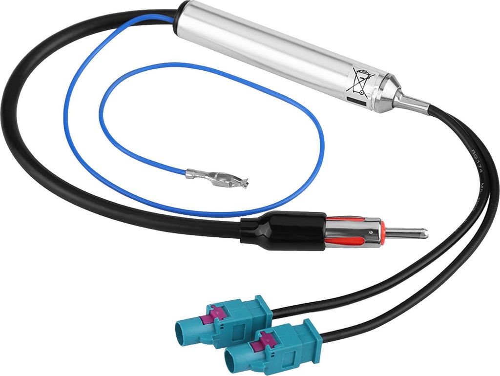 Antennenadapter, Auto-Stereo-Luftdraht 12V SKAA-39D für Auto